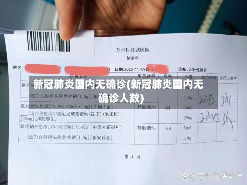 新冠肺炎国内无确诊(新冠肺炎国内无确诊人数)