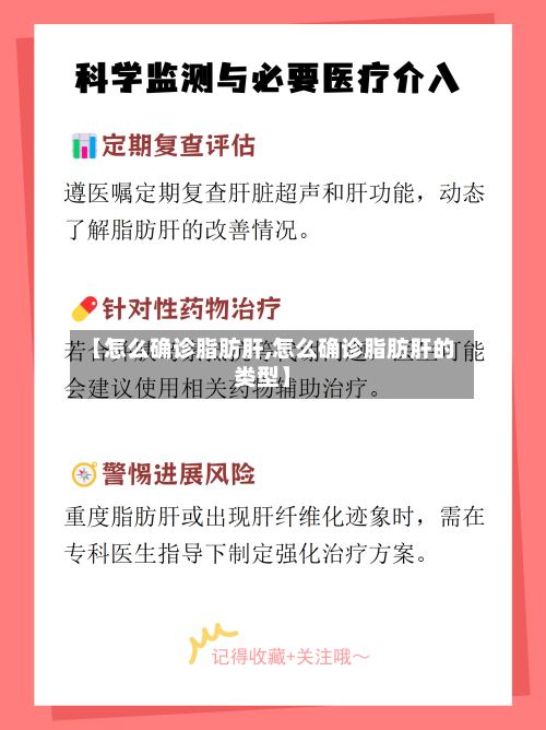 【怎么确诊脂肪肝,怎么确诊脂肪肝的类型】