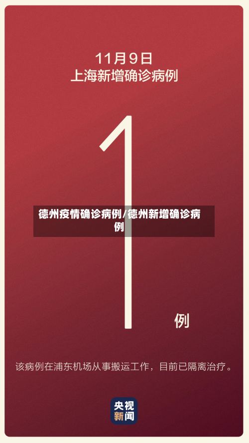 德州疫情确诊病例/德州新增确诊病例