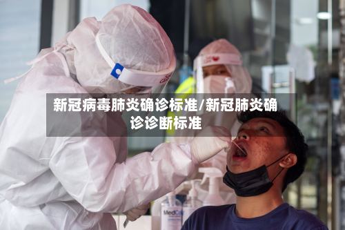 新冠病毒肺炎确诊标准/新冠肺炎确诊诊断标准