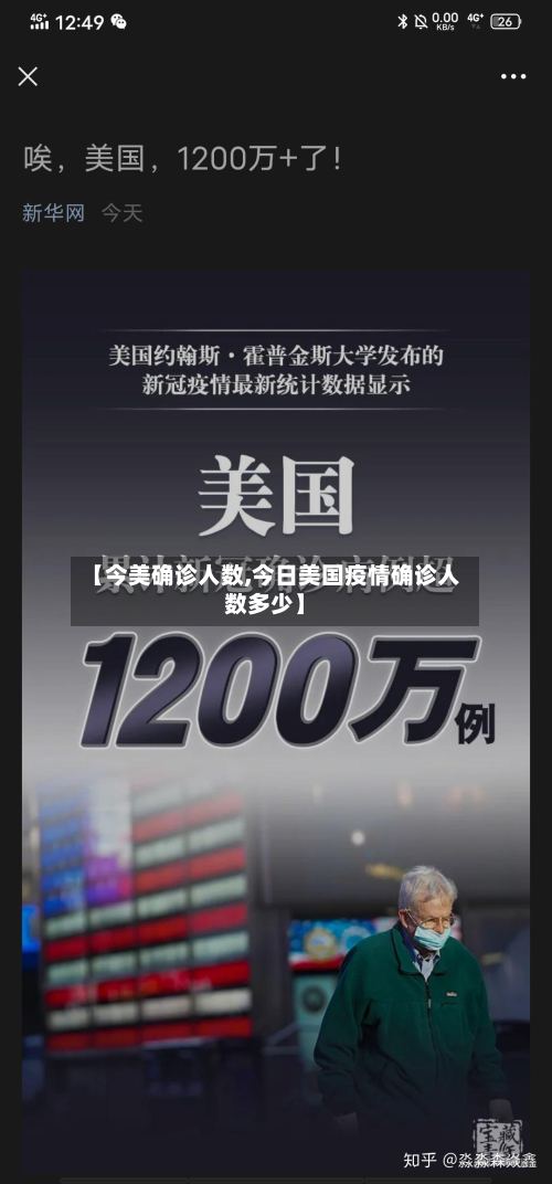 【今美确诊人数,今日美国疫情确诊人数多少】-第2张图片