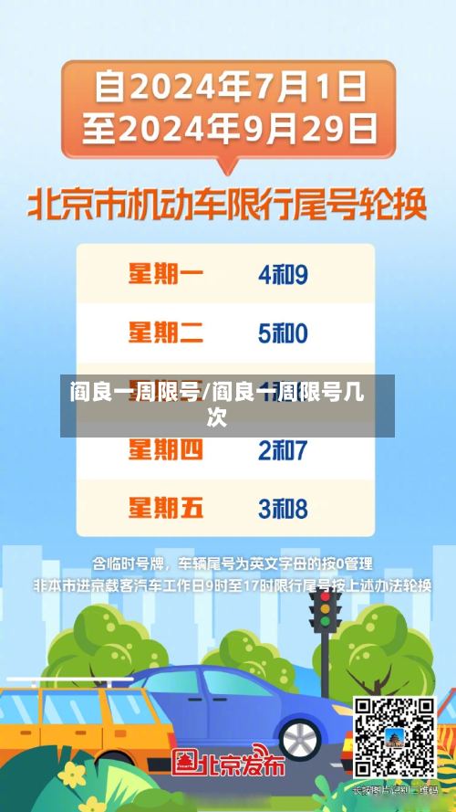 阎良一周限号/阎良一周限号几次