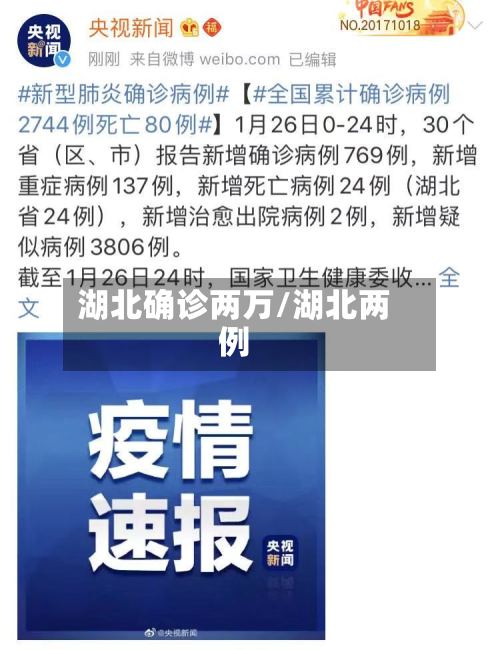 湖北确诊两万/湖北两例-第2张图片