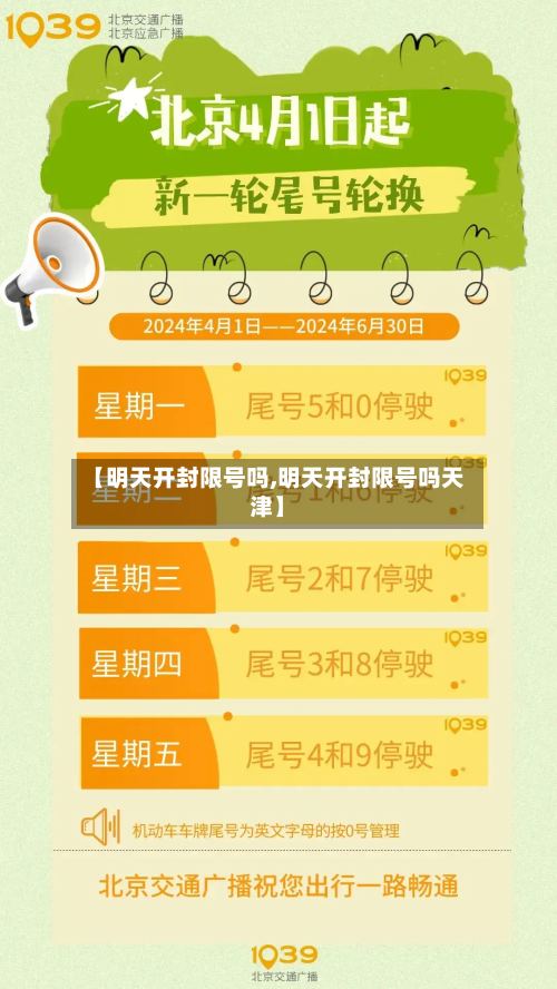 【明天开封限号吗,明天开封限号吗天津】
