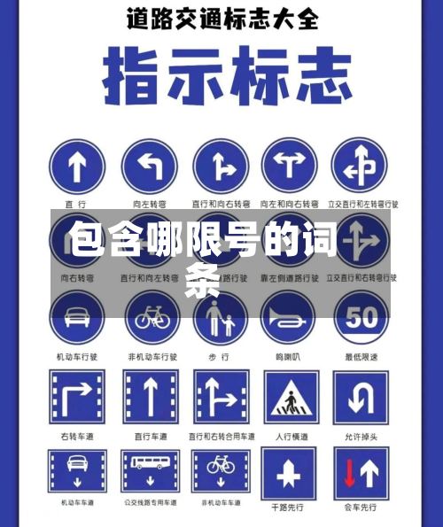 包含哪限号的词条