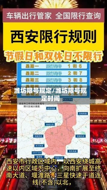 潍坊限号规定/潍坊限号规定时间-第2张图片