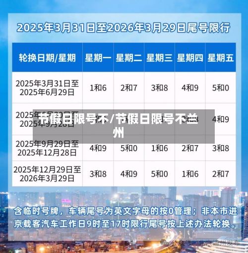 节假日限号不/节假日限号不兰州