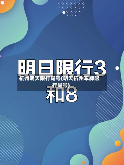 杭州明天限行尾号(明天杭州车牌限行尾号)