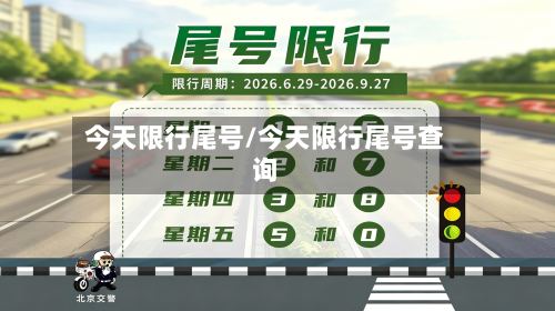 今天限行尾号/今天限行尾号查询