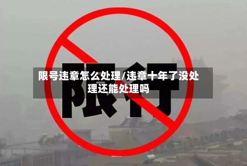 限号违章怎么处理/违章十年了没处理还能处理吗