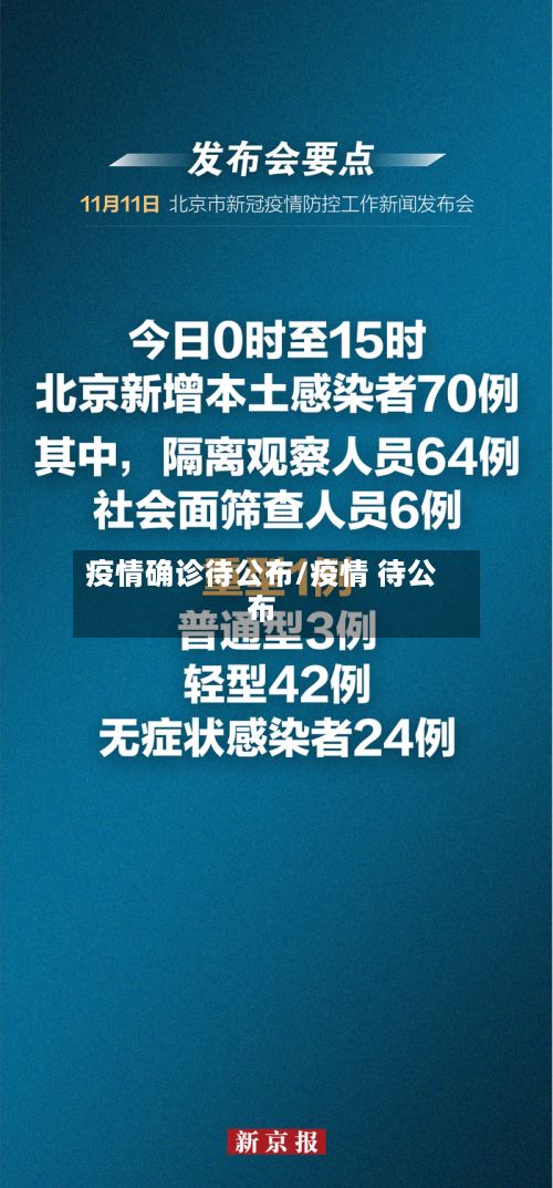 疫情确诊待公布/疫情 待公布