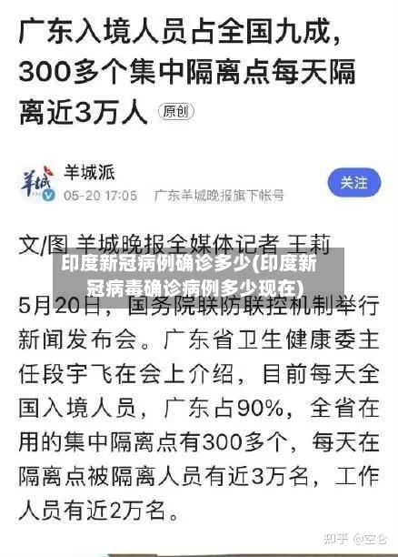 印度新冠病例确诊多少(印度新冠病毒确诊病例多少现在)