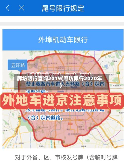 廊坊限行查询2019(廊坊限行2020年)-第3张图片
