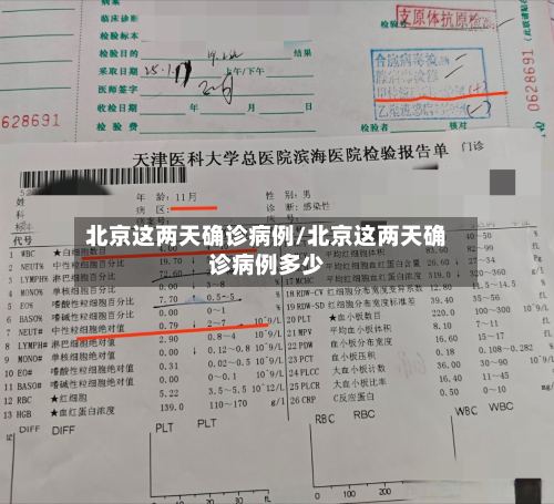 北京这两天确诊病例/北京这两天确诊病例多少-第2张图片