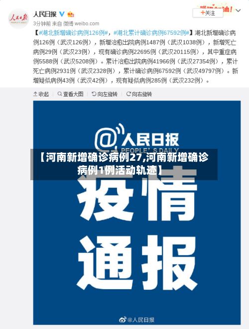 【河南新增确诊病例27,河南新增确诊病例1例活动轨迹】-第3张图片