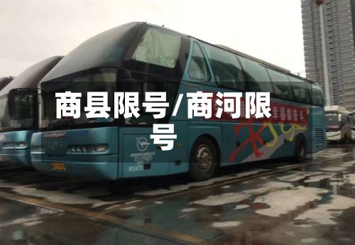 商县限号/商河限号-第2张图片