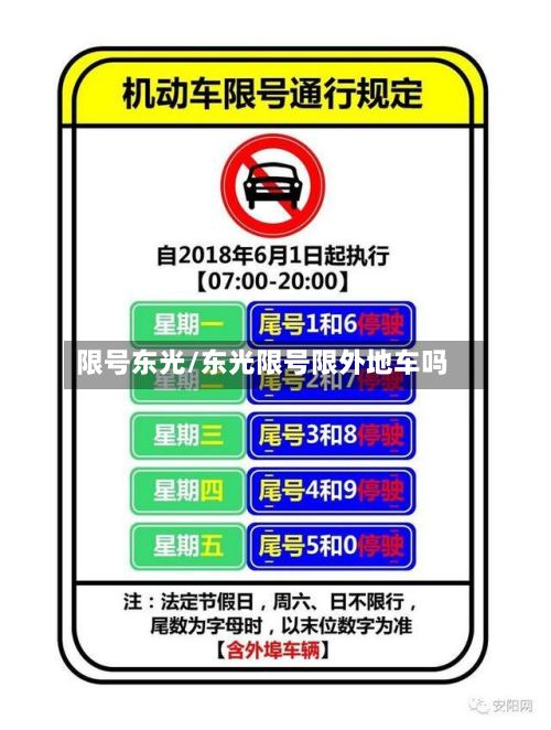 限号东光/东光限号限外地车吗
