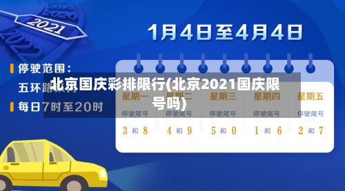 北京国庆彩排限行(北京2021国庆限号吗)-第2张图片