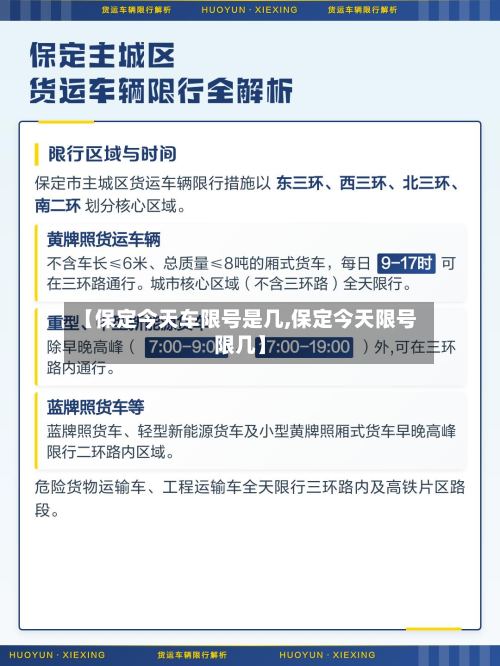 【保定今天车限号是几,保定今天限号限几】-第2张图片