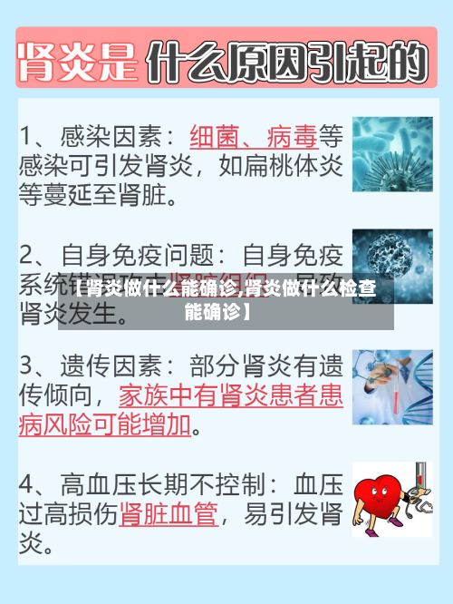 【肾炎做什么能确诊,肾炎做什么检查能确诊】